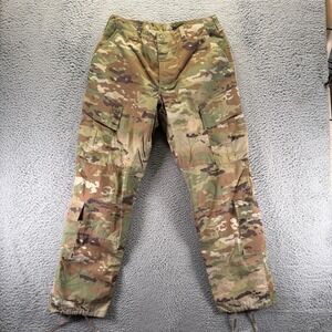 US Military Pant Mens M Green Camouflage Cotton Cargo Workwear Uniform Combat
